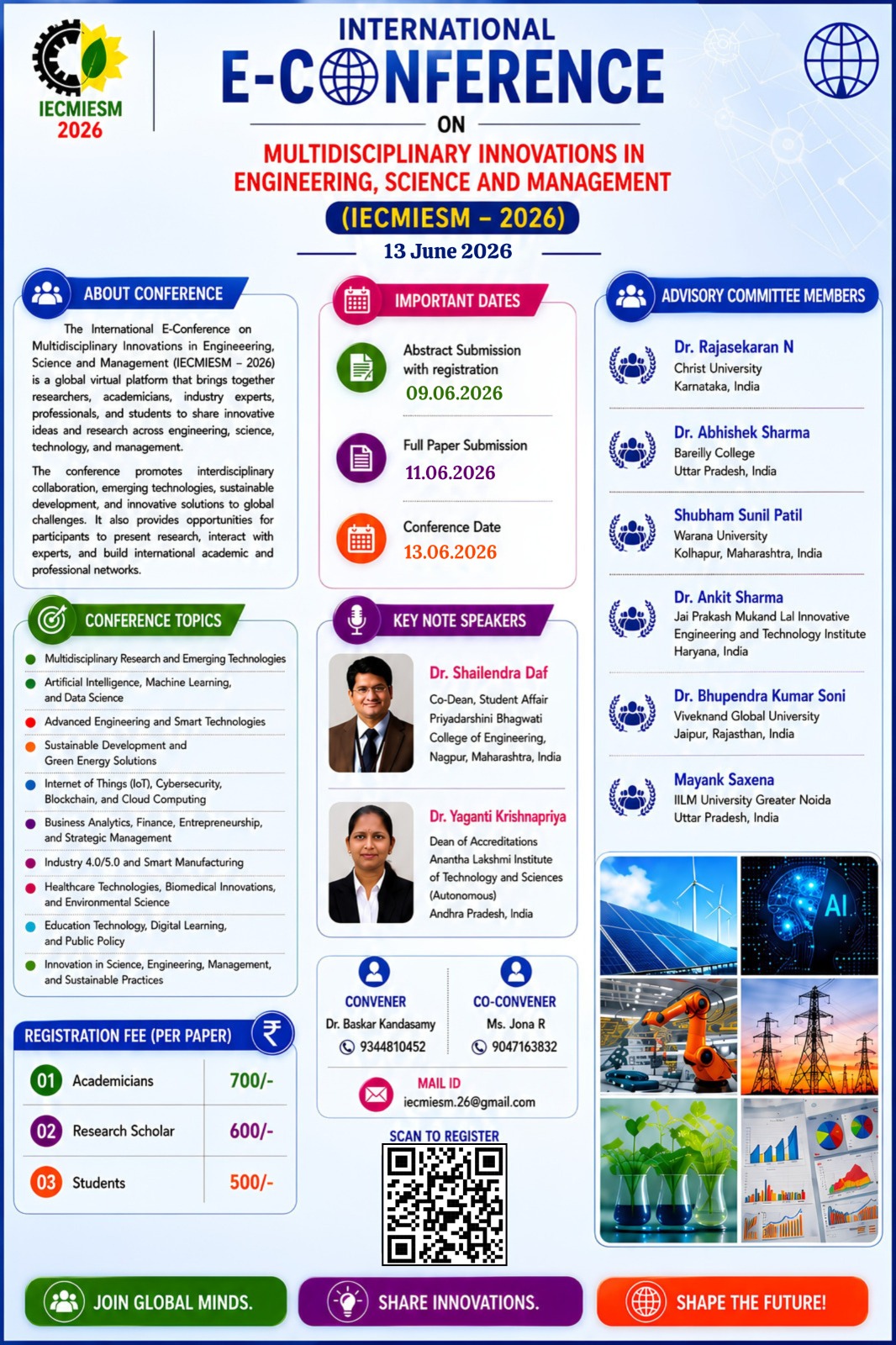IECMIESM 2026 conference brochure image